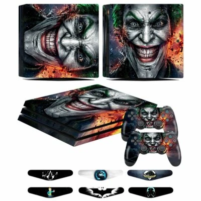 For PS4 Pro Console Controllers Vinyl Skin Stickers Decals & Controllers Cover