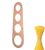 Spaghetti Measuring Tool - Spaghetti Noodle Pasta Measurer Tool | Spaghetti Measurer, Quick Spaghetti Ruler Measurer Device, 4 Serving Sizes to Measure Spaghetti for Kitchen