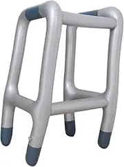 SAFIGLE Blow up Zimmer Frame Walking Stick Blow up Toy Zimmer Frame Prop Inflatable Zimmer Frame Stick Novelty Joke Dress up Inflatable Walking Cane Inflatable Walker Halloween Model
