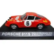 Porsche 911 S Waldegard 1970 Rally Montecarlo 1:43 Ixo Altaya Diecast