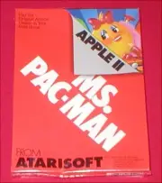Ms. Pac-Man for the Apple II II+ IIe IIc IIgs Computer NEW SEALED