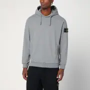 [Stone Island] Grey cotton hoodie XL Grey