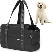 Dog Carrier Bag, Small Dog Car Seat, Pet Travel Tote Bag With Adjustable Safety Leash, Soft-Sided Small Dog Carrier for Small Medium Pet Outdoor Shopping Tote Bag