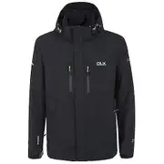Trespass Mens Oswalt DLX Waterproof Jacket Black M