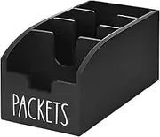 Condiment Packet Organizer, Packet Organizer Pantry - Kitchen Storage Packet Holder - Snack Bins, Pantry Organization and Cow Top Storage, Condiment Packet Organizer, Tea Bag Container