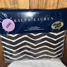 RALPH LAUREN - BLACK PALMS KING FLAT SHEET - NEW - RARE