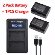 2X Battery + USB Dual charger For Sony NP-FZ100 A7 III A7M3 A7R III A7RM3 A9 new