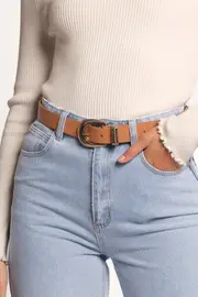 [PUP38] Dylan Belt - Camel Brown