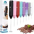 Handheld Milk Frother for Coffee - Electric Hand Blender, Mini Drink Mixer Whisk
