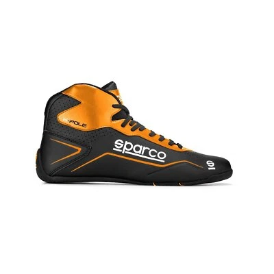 Sparco Karting Shoes K-POLE Black-Orange (EUR 43)