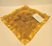 New Cloud Island Brown Lovey Puppy Dog Security Blanket Satin Trim Blanket 2023