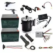 24V 500W Brush Motor & Controller full kit for Electric Scooter ATV e-bike Quad