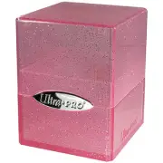 Ultra Pro Deck Box: Satin Cube - Glitter Pink UPR15887