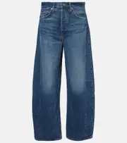[Veronica Beard] Veronica Beard Ryder high-rise barrel-leg jeans 25 blue