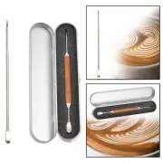 Coffee Carving Pen Coffee Arts Pen Sturdy Lightweight Easy to Use Drawing Pin