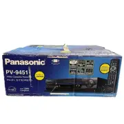Panasonic PV 9451 Video Cassette Recorder VCR 4 Head Hi Fi Stereo w Remote New