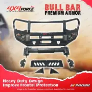 4X4FORCE Front Bumper Bullbar With Skid Plate & Loop for Isuzu D-MAX 17-19