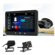 7in Car Stereo Player Bluetooth GPS Navi Touch Screen For CarPlay Android Auto (for: Honda Civic)