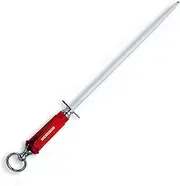 F. Dick 12" Round Dickoron Sapphire Cut Sharpening Steel - Ultimate Sharpener For An Ultimate Edge - Extra Fine Cut For Honing - German Made Knife Sharpener - Ideal For Longer Blade Knives - Pro Grade