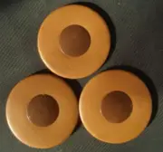 10 pieces 56mm Baritone Bass sax pad good material Plastic resonator