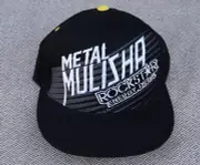 New Metal Mulisha Rockstar Fade Black Flexfit Mens Hat HTNBR-15