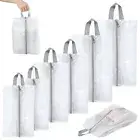 6Pcs Shoe Bags for Travel 3 Size Double Sided Zipper Shoe Organizer Bag Storage☃