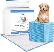 50 x Puppy Training Pads 60x40 cm | Dog Training Pads | Dog Pee Pad | Easy Disposal & Self Adhesive Tabs | Puppy Pads 50 Pack | (1 Packs of 50)