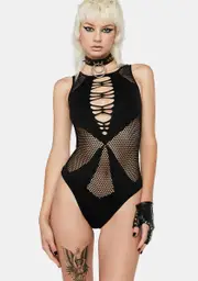 Razor's Edge Fishnet Bodysuit