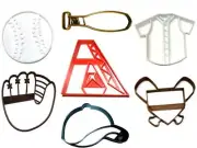 ARIZONA DIAMONDBACKS MLB TEAM LOGO BASEBALL MITT CAP COOKIE CUTTER USA PR1294