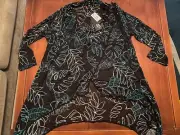 BNWT NEW TS Taking Shape Womens Plus Size S 18 20 Ladies 3/4 Sleeve Top Tshirt