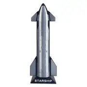 1/240 For SpaceX Starship S24 Falcon Heavy Dragon Spaceship Model Collection