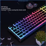 VIVI PBT OEM 背光鍵帽兼容 CHERRY MX KAILH OUTEMU 內容開關