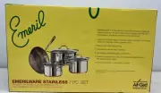 NOS 7 Pc All-Clad Emeril COPPER CORE COOKWARE Stainless Steel SET Stockpot +++