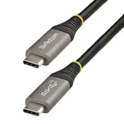 StarTech USB31CCV1M USB cable 1 m USB 3.2 Gen 2 (3.1 Gen 2) USB C Black, Grey