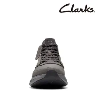 【Clarks】男鞋NXE Hi GTX 防水蜂巢狀大底高回彈緩震休閒靴 運動靴 運動鞋 戶外靴(CLM73543B)