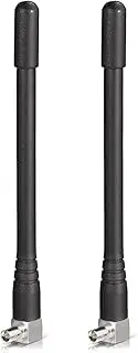 [Bingfu] 4G LTE 3dBi External TS9 Aerial Antenna (2-Pack) for 4G LTE MiFi WiFi Hotspot Router USB Modem Netgear Nighthawk M1 MR1100 M2 MR2100 AC785 AC797 AC790 AC810 LB2120 Huawei ZTE