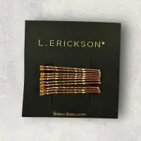 在飛比找蝦皮購物優惠-✨現貨閃電出✨ L.Erickson 波浪一字髮夾 5公分 