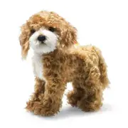 Steiff Ricky Cockapoo Dog 11 Inches EAN 031557 Mohair Stanging Plush Dog