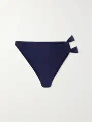 [Cult Gaia] Cult Gaia - Charmaine Asymmetric Metallic Bikini Briefs - Blue - x small x small Blue
