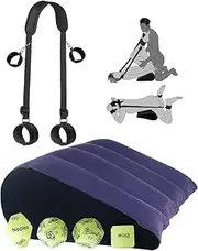 Sex Furniture for Bedroom Over The Door Swing for Adults Sex Slingshot Swing for Adults with Sex Dice Set Adjustable Position Support Sex Pillow Adult Toys Kinky Play for Couples Women Sweater