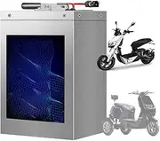 HJGHY 72V Motorcycle Battery 72V 27Ah 30Ah 31Ah 40Ah 50Ah Ebike Lithium Battery Pack LiFePO4 Battery for 0-3000W Moped Bicycle Tricycle Motor,72v,40Ah