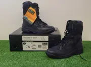 5.11 Mens Taclite 8" Side Zipper Boot Black Nylon/Suede Medium - 12022-019-7.5R