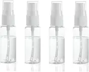 4 Pack Plastic Spray Bottles 20ML Travel Size Spray Bottles Refillable Fine Mist Sprayer Bottle for Essential Oil, Cosmetic, Perfume