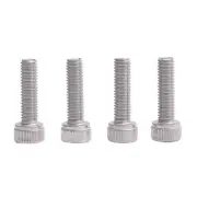 Dependable Stainless Steel Bicycle Mounting Screws 4PC Assortment Pack