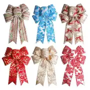 Christmas Ribbon Bow Christmas Decoration Gift Package Diy Ribbon Bow NEW-