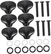 CIMAXIC Guitar Accessories 6pcs Tuning Pegs Button Zinc Alloy Guitar Tuner Keys Easy to Install