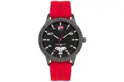 Ducati Men's Podio Black Dial Silicon Strap Watch DTWGN2019503