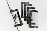 The Lure Jacket "Angler" 5-Pack - 5 Color Options 8"L x 8"W; Fishing Lure Wrap,