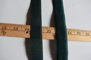 DARK GREEN HOOK & LOOP SEW-ON TAPES 1 " WIDE BY THE YARD