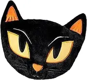 Halloween Black Cat Pillow,Spooky Sofa Black Cat Throw Pillow | Halloween Black Cat Throw Pillows for Kitchen, Bed Room